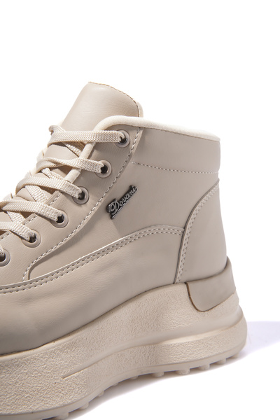 Cananın Pabuçları MDN 0157 ΜΠΟΤΕΣ ΜΕ ΨΗΛΗ ΣΟΛΑ ΜΕ ΚΟΡΔΟΝΙΑ