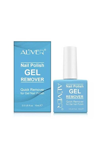 ALİVER مزيل جل طلاء الأظافر 15 مل