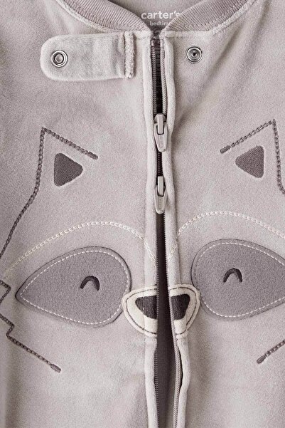 Carter's Baby Boy Green Fleece Jumpsuit