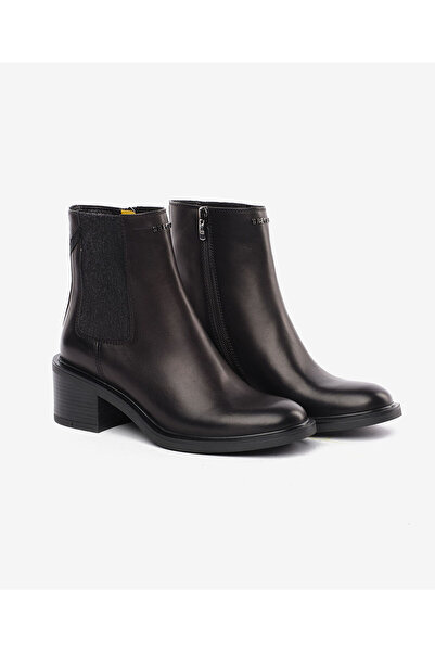Greyder Kadın Siyah Hakiki Deri Topuklu Bot 5K2DB35332