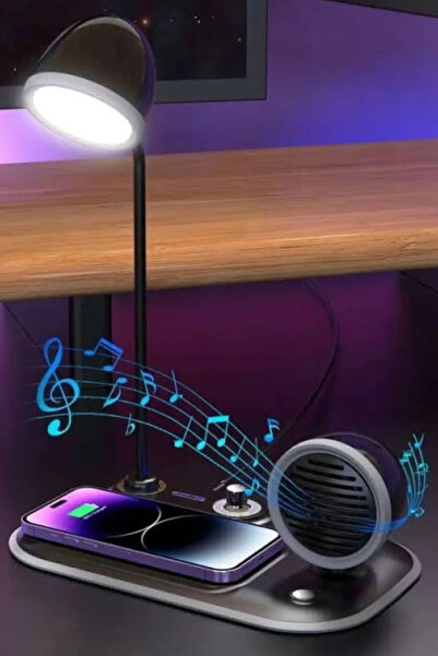 Light Nova 3in1 Masa Lambası / 15W Cep Telefonu Kablosuz Hızlı Şarj Standı / ...