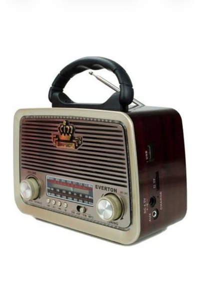 Everton RT-301 Bluetooth Nostaljik Radyo ve Hoparlör