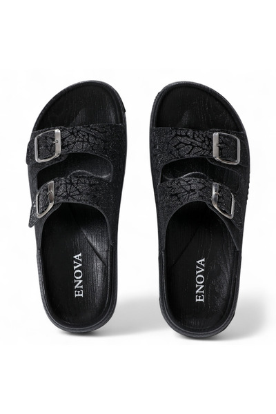 Enova Women's Eva Orthopedic Buckle Slippers – Stylish and Comfortable, Ideal...