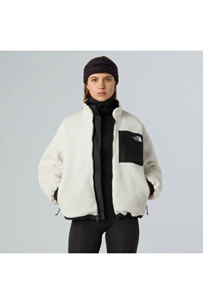 THE NORTH FACE Yumiori Women's White Double-Sided Fleece Coat