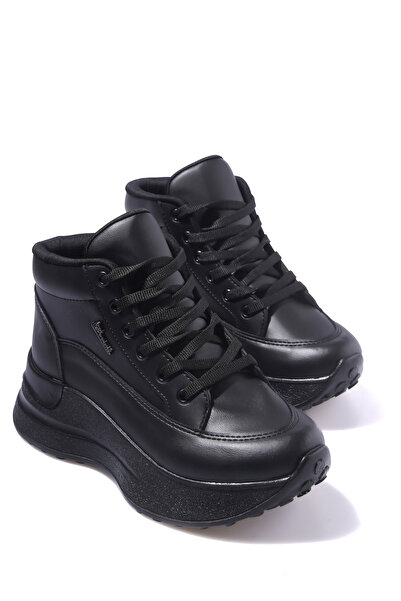 Cananın Pabuçları MDN 0157 YÜKSEK TABAN BAĞCIKLI BOT