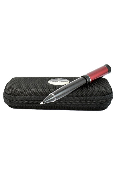 Pierre Cardin Pen with case - black & burgundy