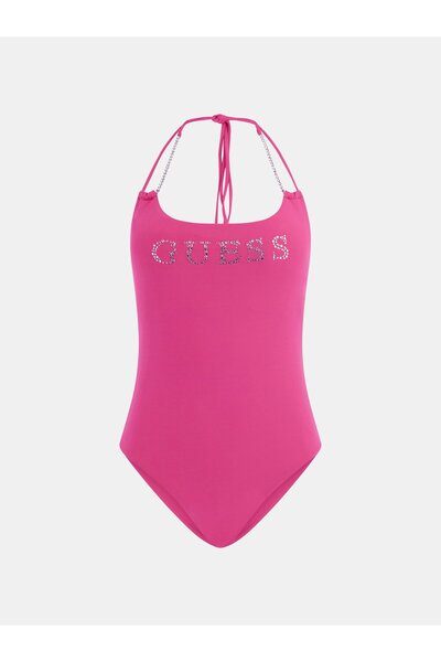 Guess Logo Kadın Mayo