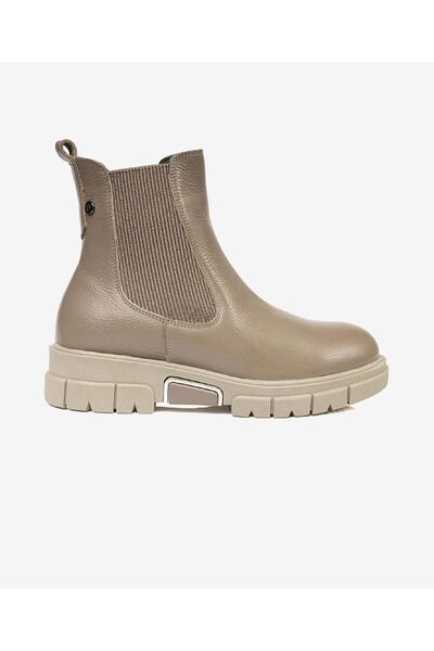 Greyder Women's Mink Genuine Leather Chealse Boots 5K2Wb72056