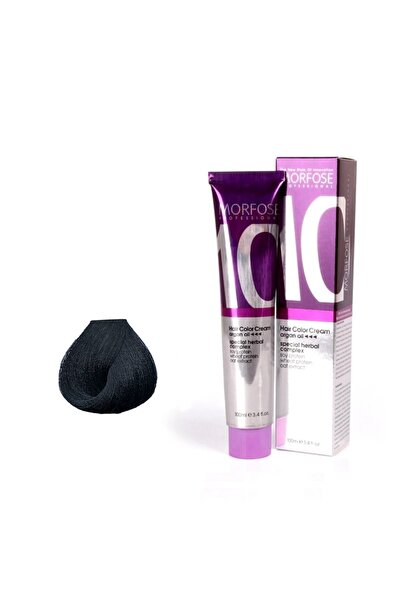 Morfose 10 SAÇ BOYASI 100ml / 1.1 Mavi Siyah