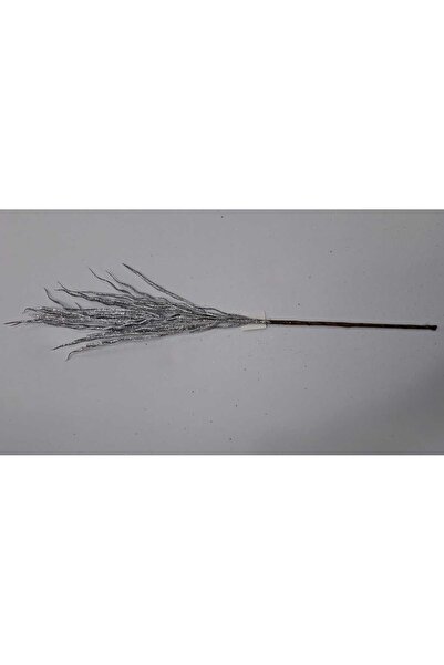 Astaş Christmas Glitter Branch Silver 70 cm