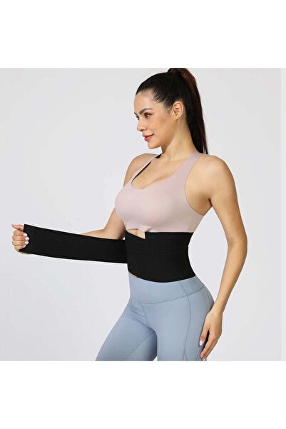 Generic حزام تنحيف مرن غير مرئي للنساء لشد البطن وخسارة الوزن، شريط تدريب الخصر