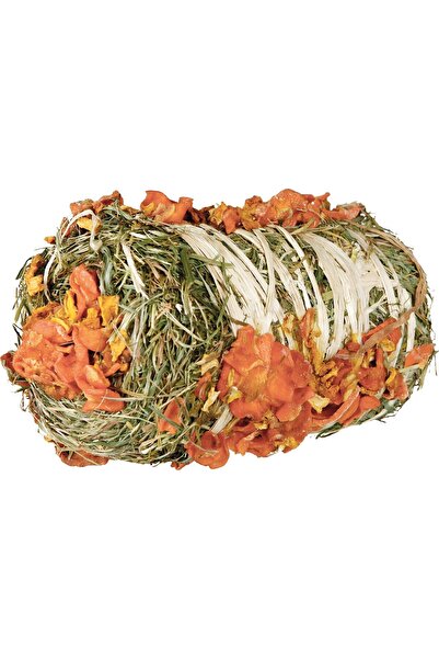 Trixie Recompensă pentru rozătoare - Balote de fân cu dovleac și morcov, 10x18 cm, 200 g