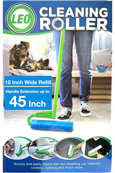 LEO Mega Cleaning Extendable Lint Roller with 25 Refill Adhesive Sheets