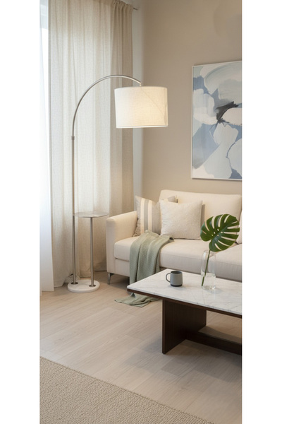 DEC49 أباجورة أرضيةفاخرة بطاوله جانبيه مميزه