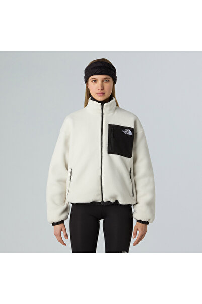 THE NORTH FACE Yumiori Women's White Double-Sided Fleece Coat