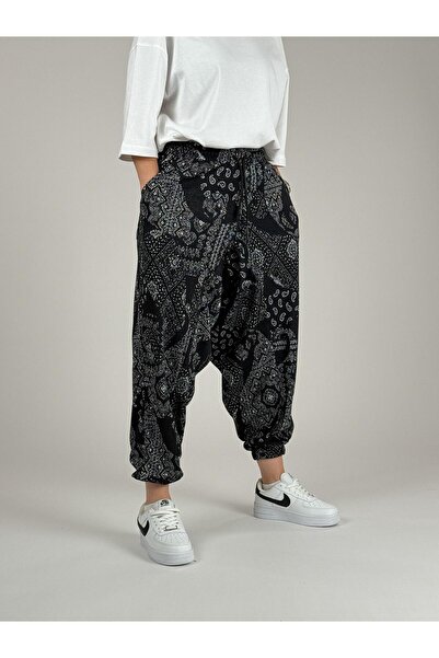 COCOPELLI Ethnic Patterned Women's Baggy Trousers Coc1095