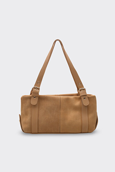 SHOEMARK SÇ492 Taba Hakiki Deri Çanta