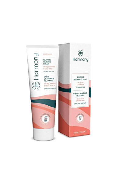 Harmony CBD Relaxation Cream 180mg Warmup with warming effect, 98% ingredients of natural origin60ml