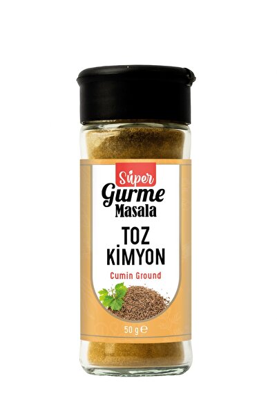 Super Gurme Masala Toz Kimyon 50 g – Cam Ambalaj, Tuzluklu Kapak - Cumin Powder (Menşei; Türkiye)