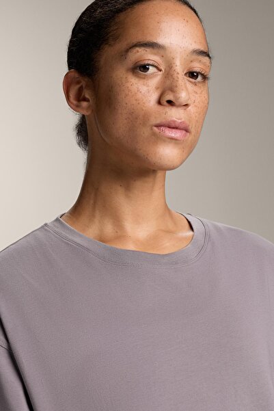 Oysho Short sleeve cotton blend T-shirt