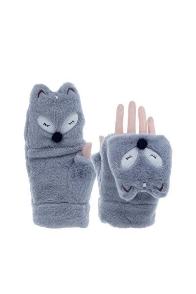 Ecrou Cute Fox Winter Gloves
