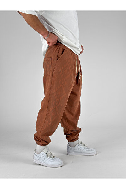 COCOPELLI Ανδρικό παντελόνι Jogger με σχέδιο Boho COC1066