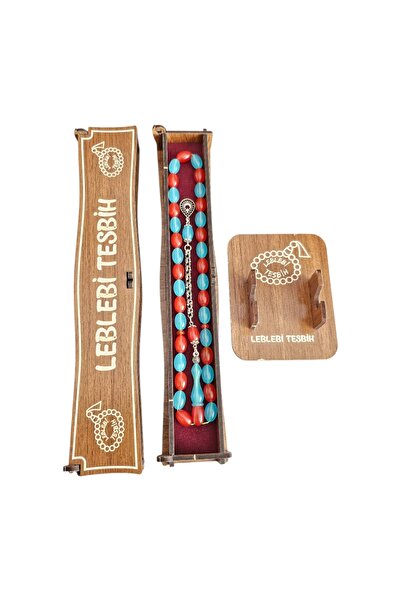 LEBLEBİ TESBİH Double Color Airplane Glass Prayer Beads Lt1455