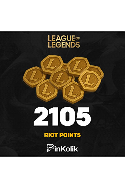 Riot Games League Of Legends 2105 RP - LOL Riot Points