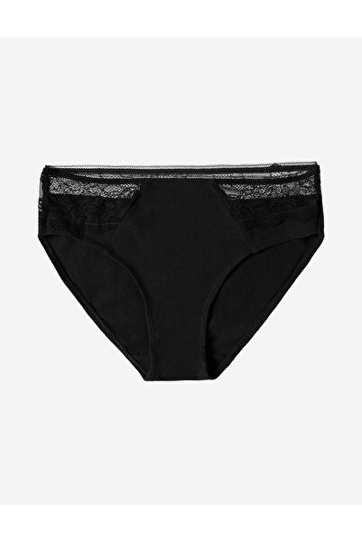 Henderson Women's High Waist Panties 2-Pack Briefs with Floral Lace Details Cotton & Elastane | Hally