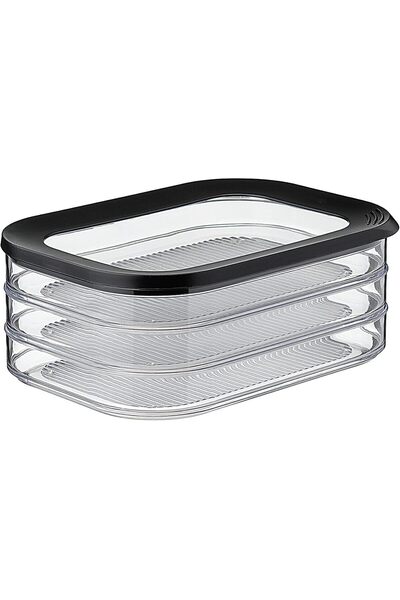 Mepal Modula 550/3 Meat Storage Box - Black
