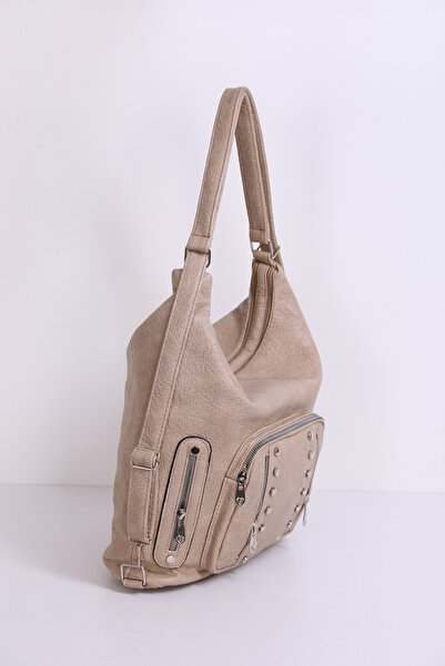 byFOX Fashion Casual Top-Handle Bag with Double Compartments, Front Trocley, 4 Pocket Compartments, Shoulder Strap, Width: 39 Cm, Length: 34 Cm, Bottom: 11 cm