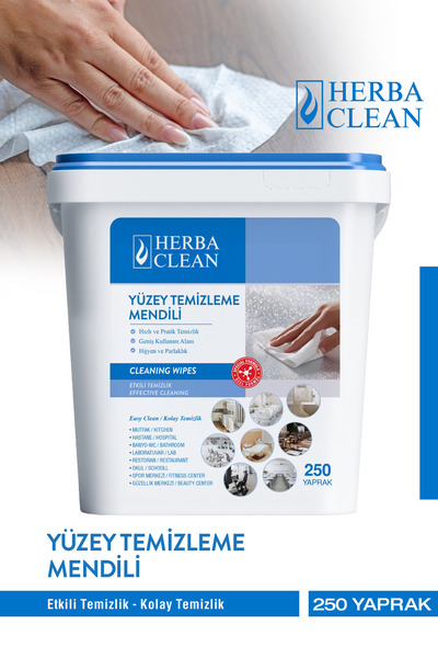 HERBACLEAN Yüzey Temizleme Mendili