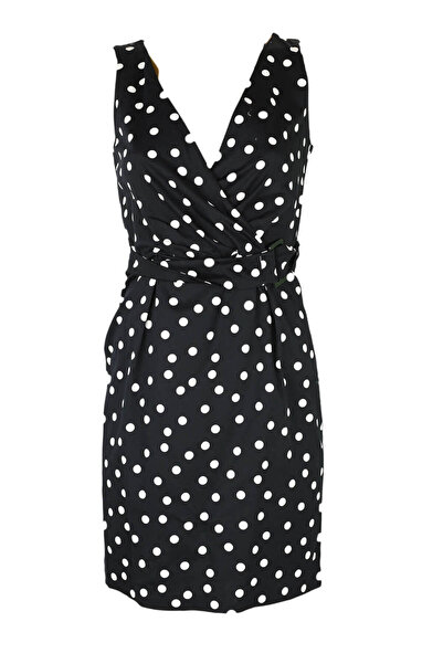 Naf Naf Keira Black Dress - 32, Black, 97% cotton, 3% elastane