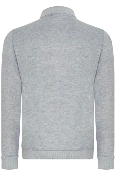 Dewberry V9007 Men's Sweatshirt-Grey
