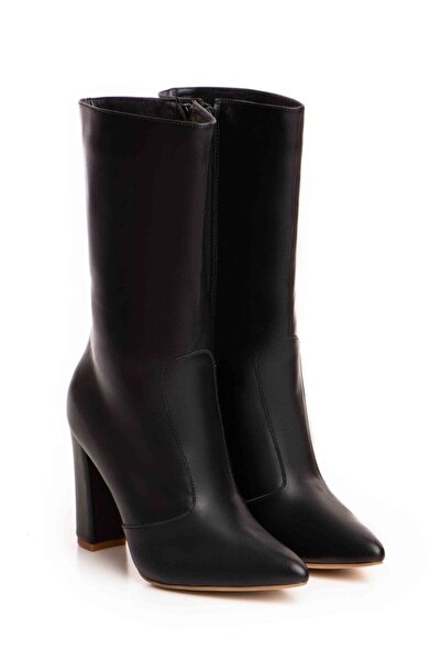 Vanilla Days Ghete Teo din piele neagră - elegante, durabile și confortabile ...