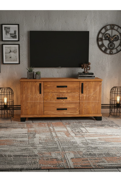 raweyn QUERCUS FULL AHŞAP KONSOL 120cm