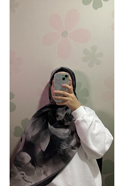 Lavena scarfs Aura Series Floral Pattern Cotton Digital Soft Shawl