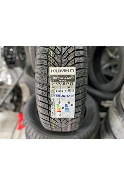 Kumho 215/55R17 WİNTERCRAFT WP52+ KIŞLIK ÜRETİM 2025(4 ADET FİYATIDIR)