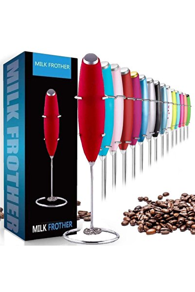 Modern home جهاز رغوة الحليب المحمول من الفولاذ المقاوم للصدأ — صانع رغوة للاتيه والكابتشينو