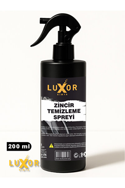 Luxor Kimya Zincir Temizleme Spreyi 200 Ml