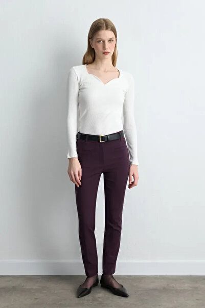 Gusto Classic Magic Pants - Plum