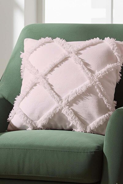 Markaev Diamond Modern Woven Throw Pillow Cover