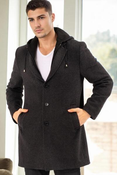 Dewberry Men's Overcoat, Warm, Stylish, Casual, Classic, Trendy Model