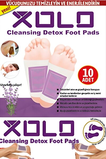 xolo Lavanta Lavandula Ayak Detoks Detox Bantları Toksin At Geceden Sabaha 10...