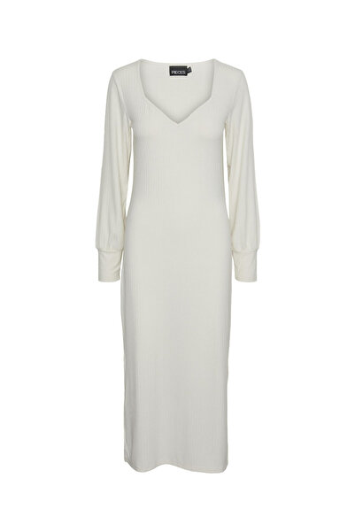 PIECES Pieces maxi dress, cream