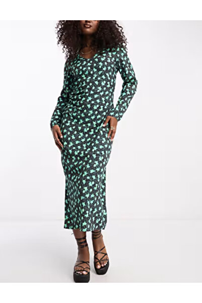 Vero Moda Vero Moda midi dress, mixed colors