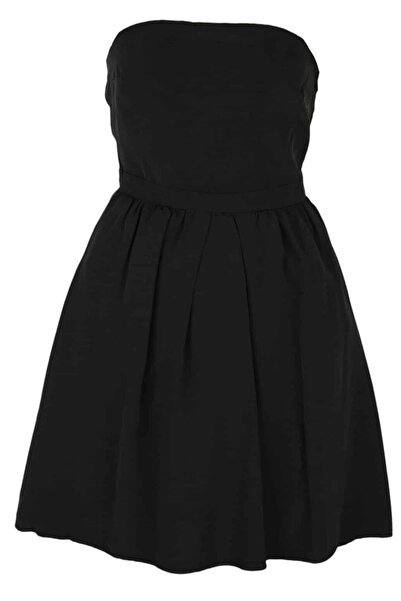 Naf Naf Dahlia Black Dress - L, Black, 100% polyester