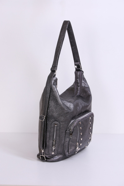 byFOX Fashion Casual Top-Handle Bag with Double Compartments, Front Trocley, 4 Pocket Compartments, Shoulder Strap, Width: 39 Cm, Length: 34 Cm, Bottom: 11 cm