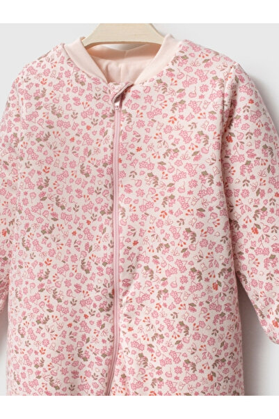 Ella Bonna Fermuarlı Bisiklet Yaka Uyku Tulumu Çoraplı Patikli 2,5 Tog