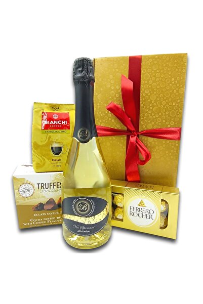 CADOURI PREMIUM Pachet cadou festiv de aur